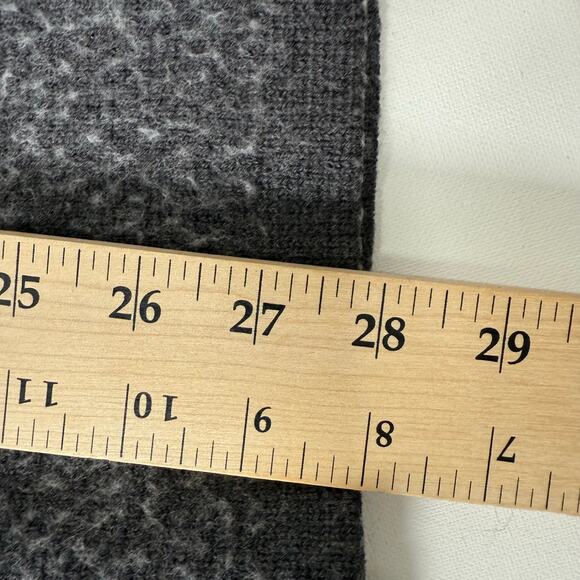 Banana Republic Gray Wool Blend Button Front Long Cardigan Sweater M - Picture 8 of 9